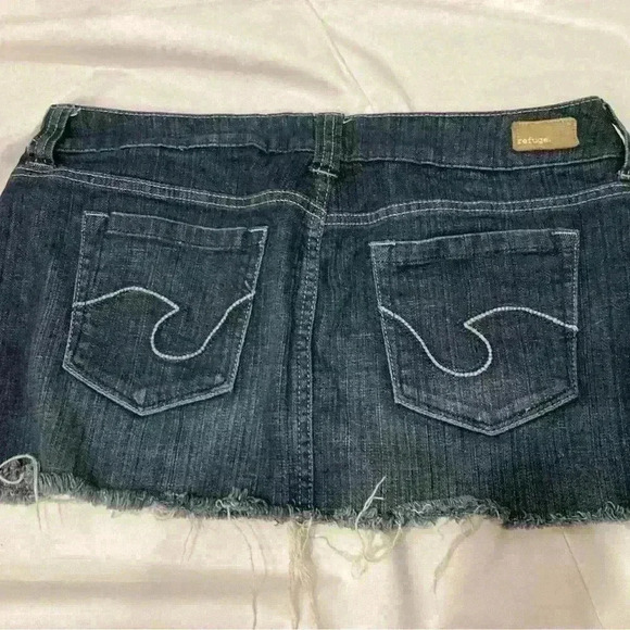Refuge Jean Skirt, Girls Sz 11 - Picture 5 of 8